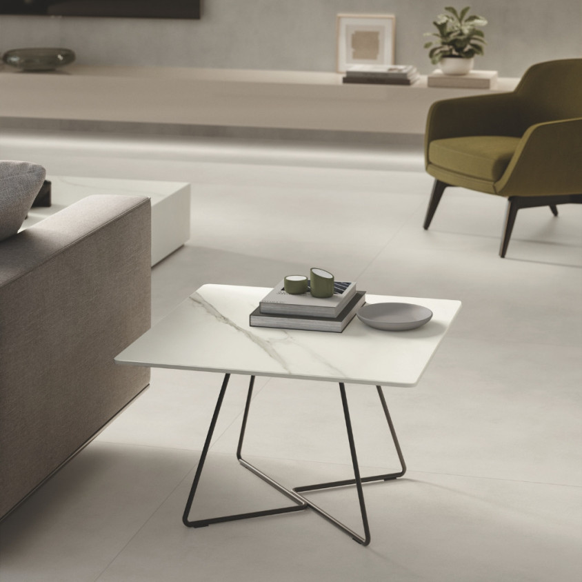 PLATEAU CARRE 45X45X1,2 CALACATTA MERAVIGLIA SILK 