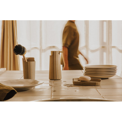 COSMIC AVENIR PORTE-BROSSE A DENTS A POSER CREME  NATUR