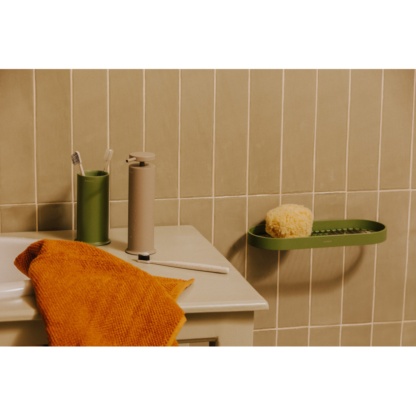 COSMIC GEYSER PORTE-BROSSE A DENTS A POSER OLIVE 