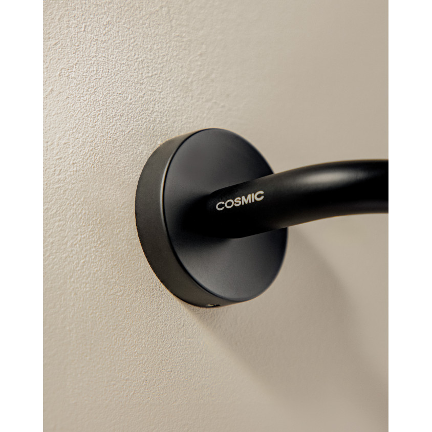 COSMIC GEYSER PORTE-ROULEAUX SANS COUVERCLE DUAL  SMARTFIX NOIR MAT