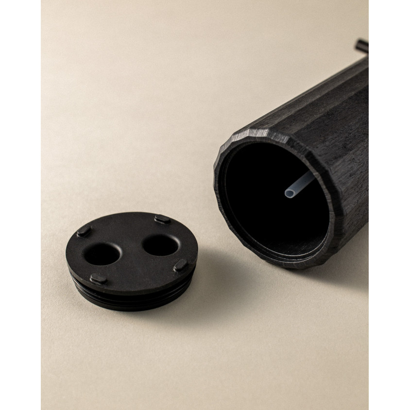 COSMIC AVENIR PORTE-SAVON A POSER NOIR NATUR 