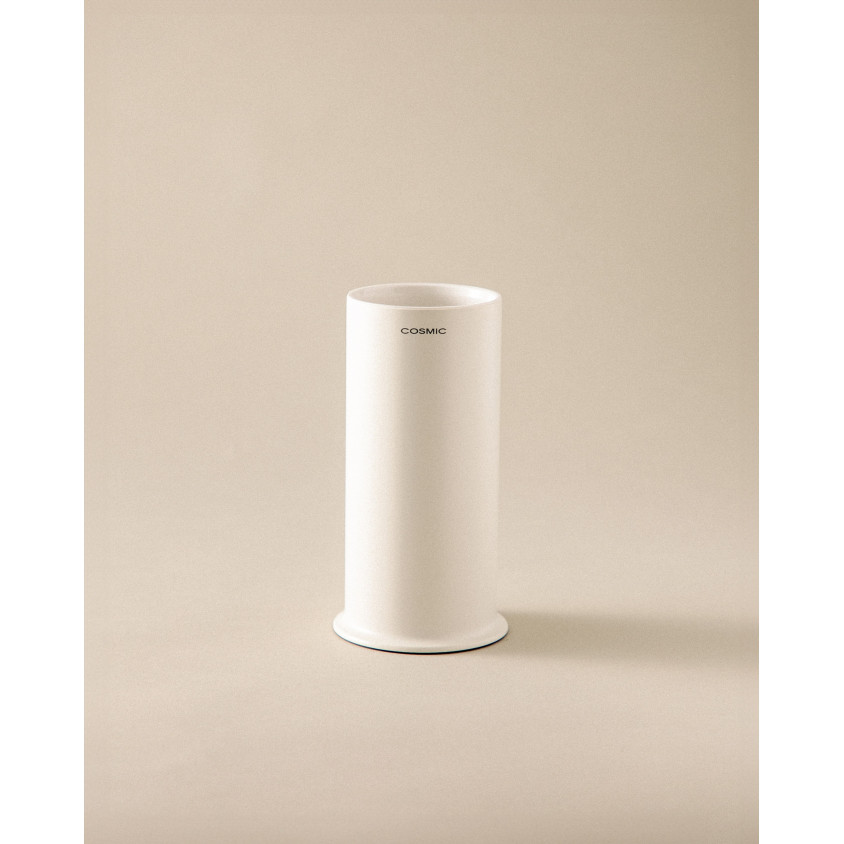 COSMIC GEYSER PORTE-BROSSE A DENTS A POSER BLANC  MAT