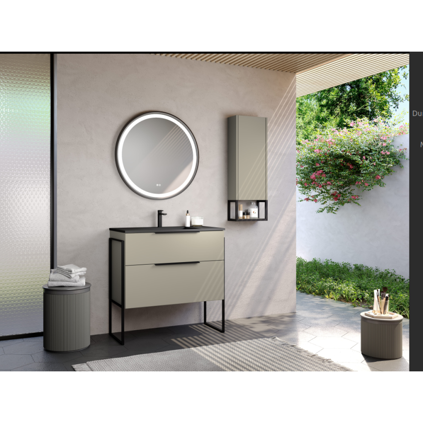 ENSEMBLE NEW MAE INDUS 80 CM MOKA MAT