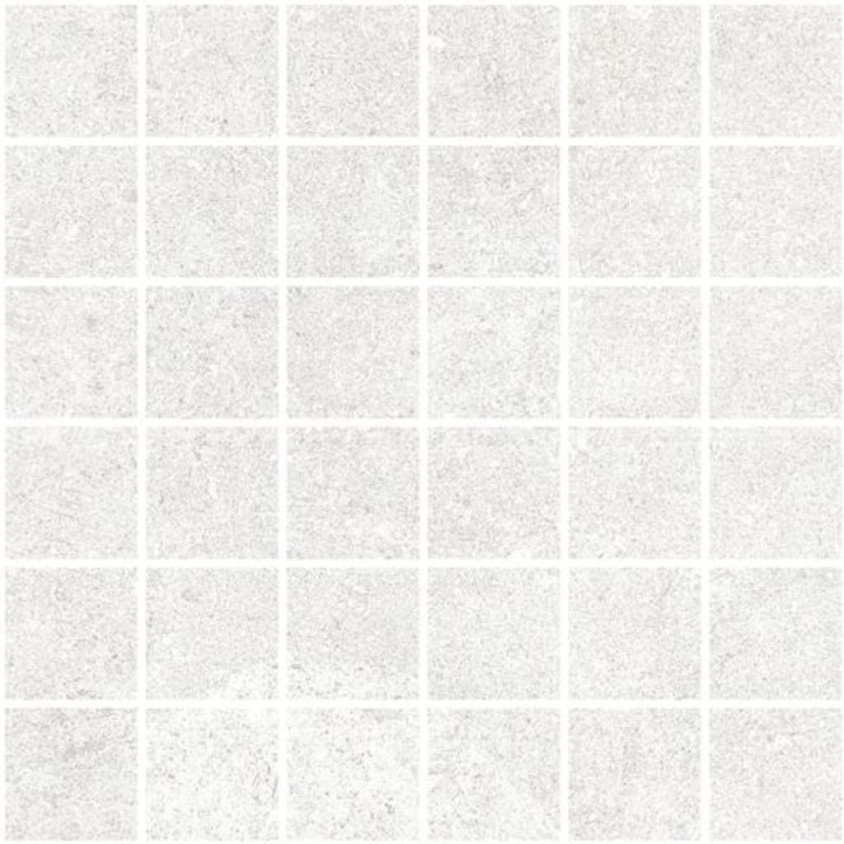 ALPHA WHITE 5X5 MOS DEC R10B 7R REF :  K9494028R001VTE0 - 0,09 M2 PAR PLAQUE