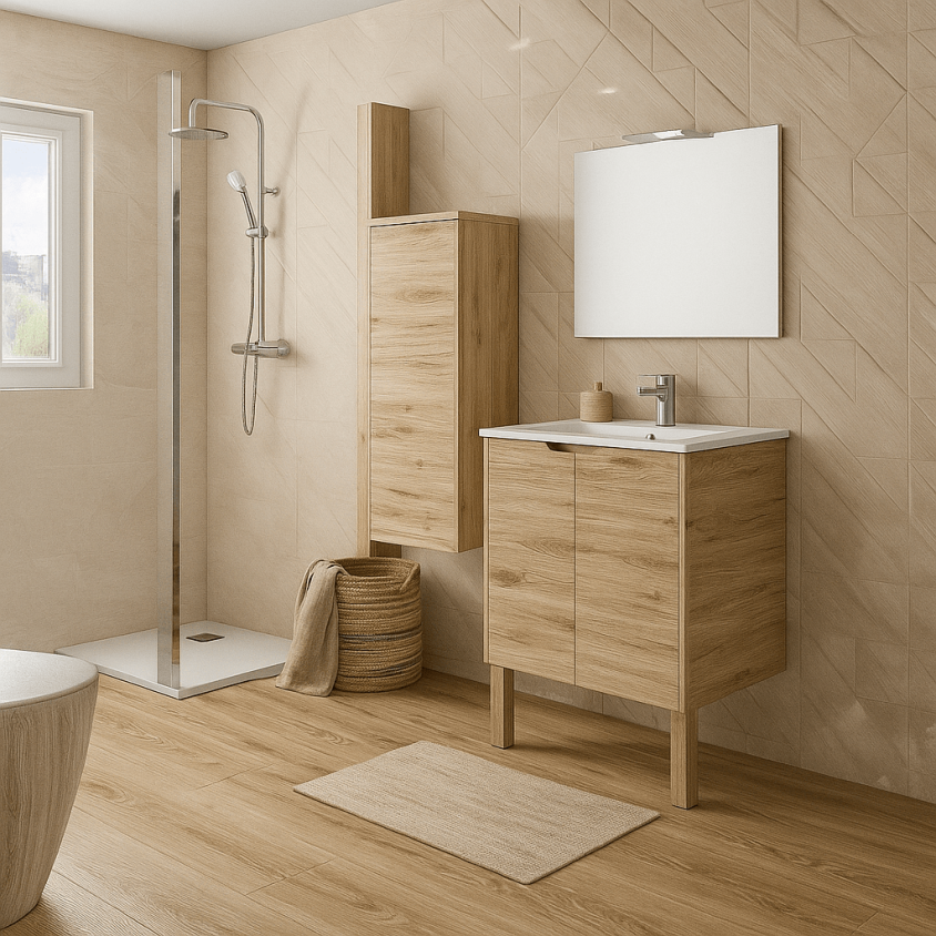 1/2 COLONNE LILIA 2.0 AVEC FERRAGE A DROITE ET  PRISE DE MAIN ARM35 CHS 1P/D LIL55CHS.CHS