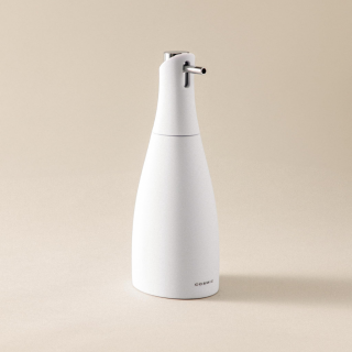 COSMIC SAKU PORTE-SAVON LIQUIDE A POSER (300ML)  BLANC SOFT