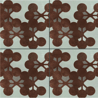 MUTINA AZULEJ FLORES GRIGIO 20X20 PUA28 