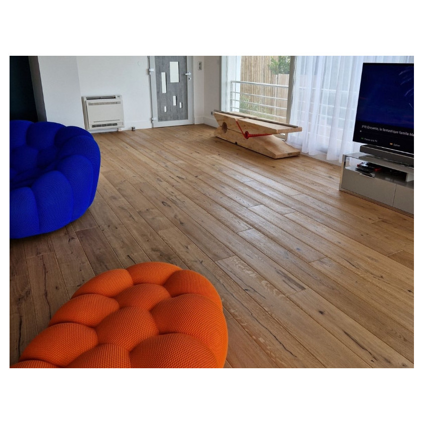 LA RACINE PARQUET ZEUS HUILE 190X19X1,5 CM REF :   RAC15190Z