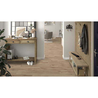 TARKETT ID CLICK ULTIMATE 55 CONTEMPORARY OAK  NATURAL 1500 X 243 MM 260022009