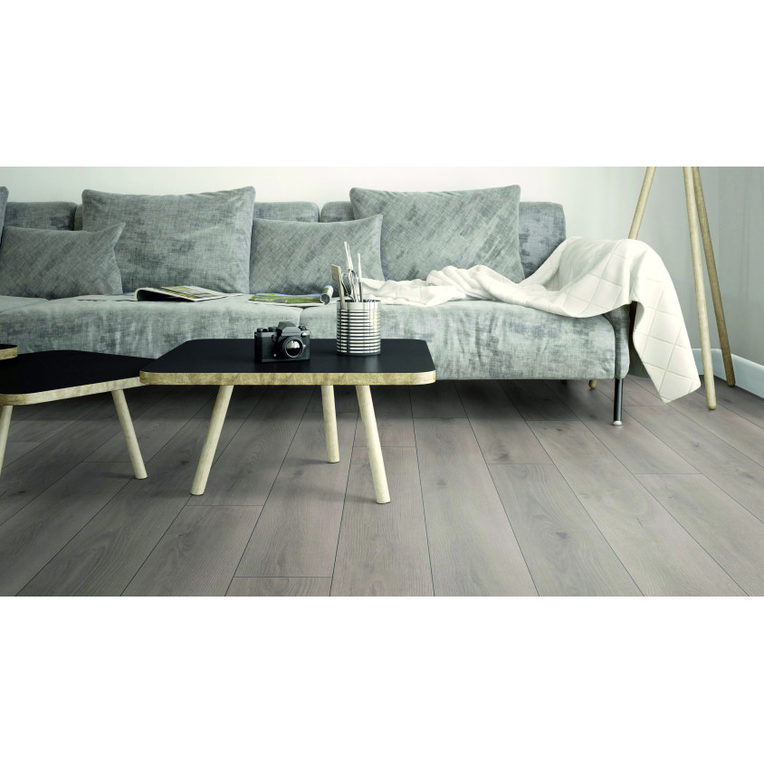 TER HURNE SOLS STRATIFIES CHENE FELIPE BROSSE  LINEAIRE 1288X195X8MM CHANFREIN EN V 4 COTES 265