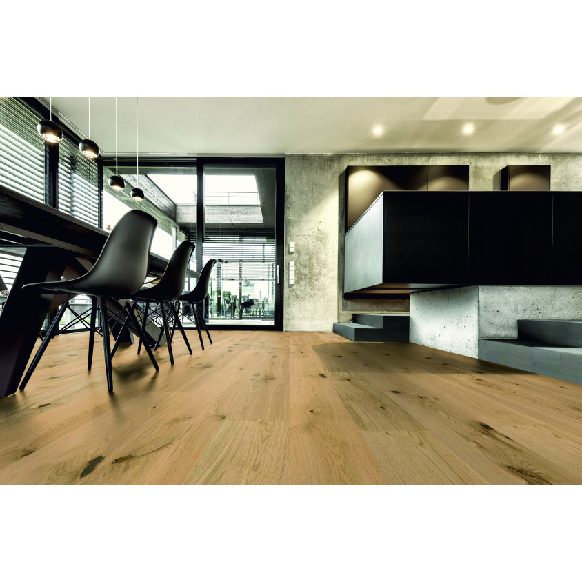 TER HURNE HYWOOD CLASSIC COLLECTION CHENE WIND  CAVE BROSSE 2197X233X11MM MICRO-CHANFREIN AUX 4 