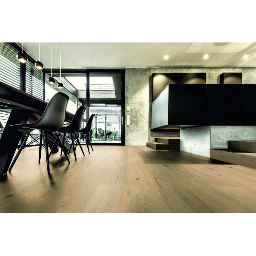 TER HURNE HYWOOD CLASSIC COLLECTION CHENE DOVRE  BROSSE 2197X233X11MM MICRO-CHANFREIN AUX 4 COTES 