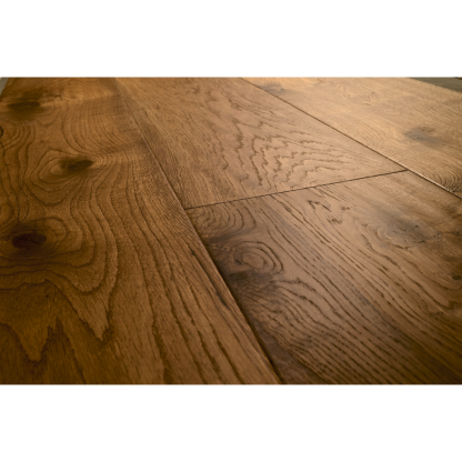 BENNETT & JONES PARQUET CONTRECOLLE GRAND HOUSES  CHENE NO. 23 - HAMPTON FUME, RABOTE A LA MAIN, 