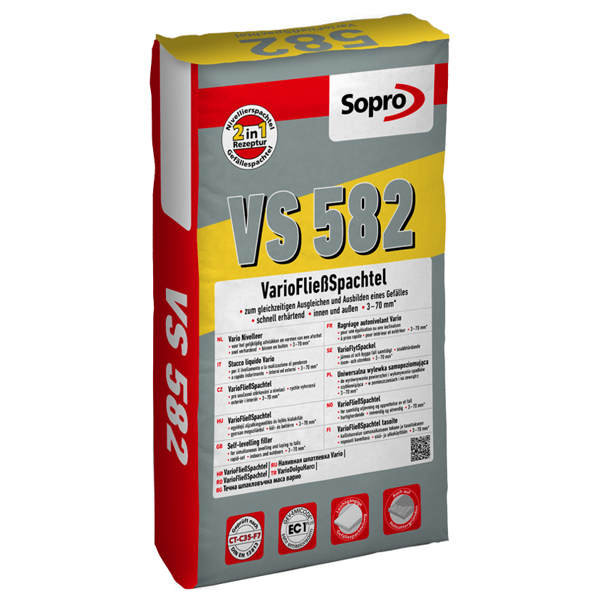 SOPRO VS 582 - RAGREAGE AUTONIVELANT VARIO 