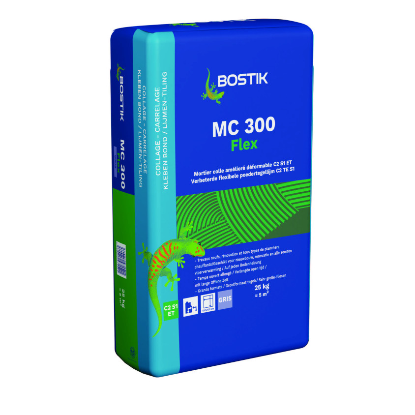 BOSTIK MC 300 FLEX GRIS 25 KG C2 S1 ET 