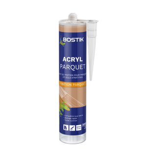 BOSTIK ACRYL PARQUET HETRE CLAIR CARTOUCHES 300 ML 