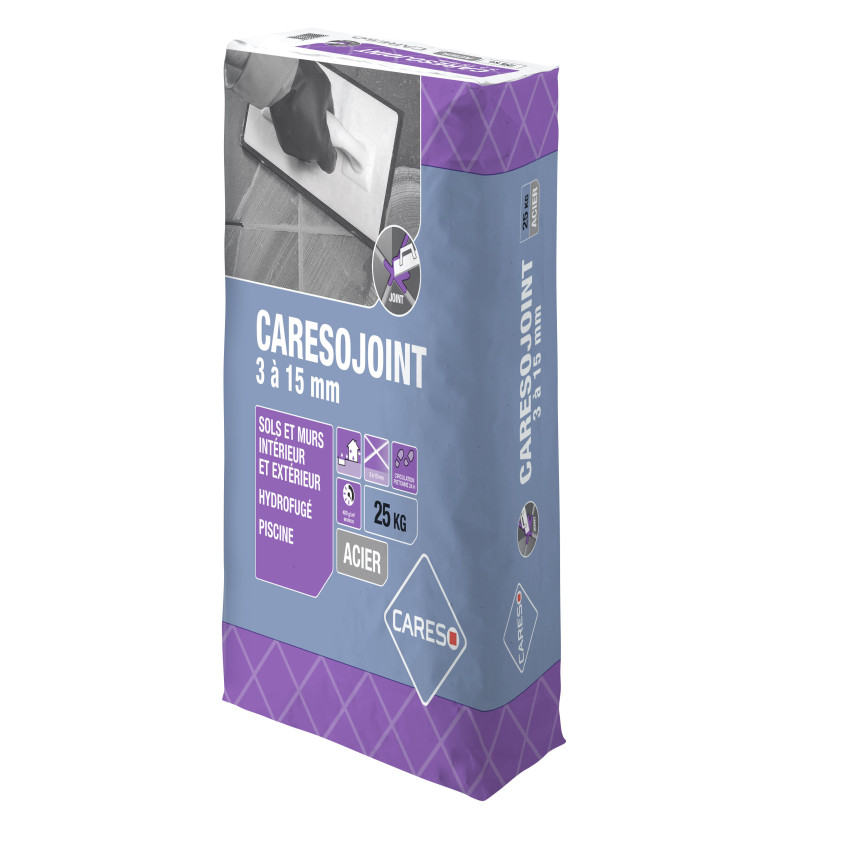 CARESOJOINT COLORIS ACIER 3 - 15 MM 