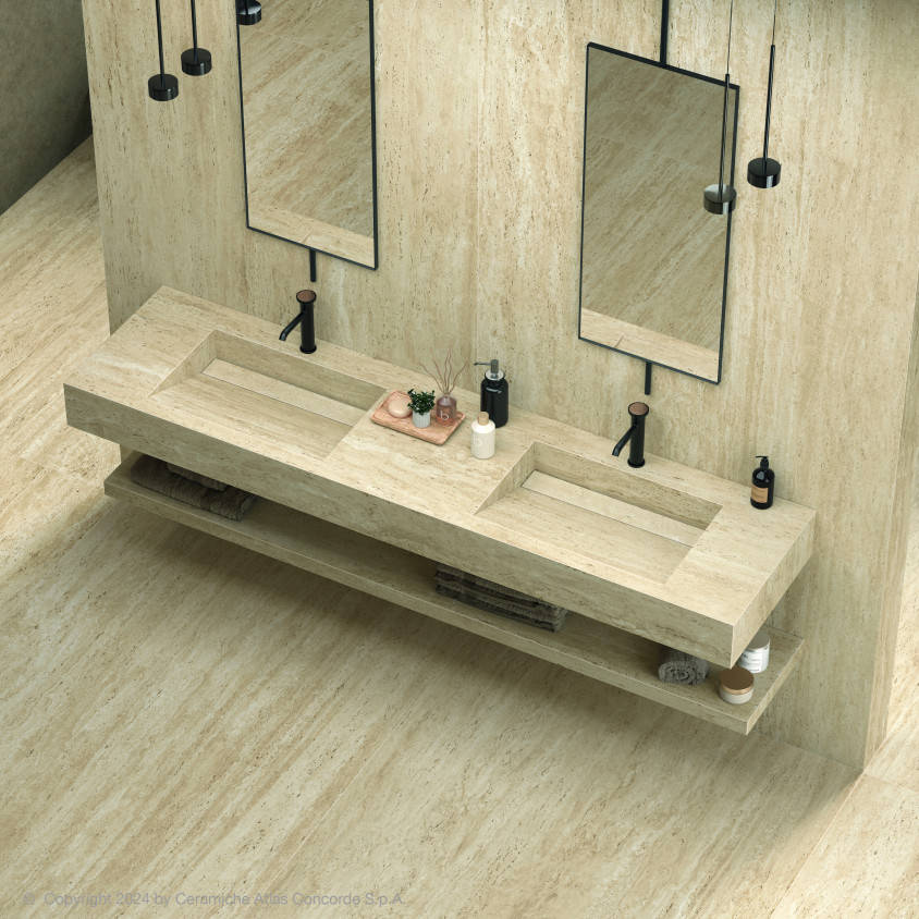 ATLAS CONCORDE MARVEL SAND VEIN 120X278 - 6MM -  6MM AFS2