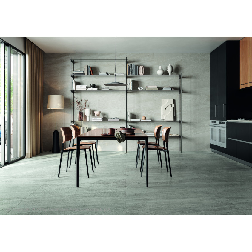 ATLAS CONCORDE ULTRABLOCK SILVER 30X60 RECTIFIED  TEXTURED AQAF