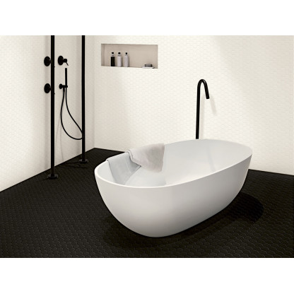 TERRATINTA HEXA BLACK SWAN MOS. 31,6X31,6  (4,3X3,8) TTHX09MHN