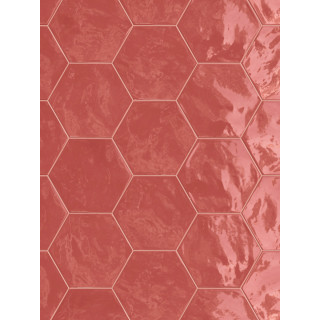 TERRATINTA HEXA WALL CHERRY PIE GLOSSY HEXAGON  17,3X15