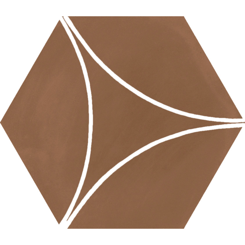 MARAZZI CEMENTUM COTTO DECORO ARCO 21X18,2 M9W5 