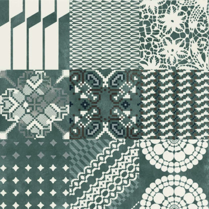 MUTINA AZULEJ COMBINATION BIA 20X20 PUACM01 