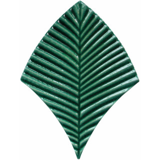 CERAMIQUE FEUILLES VERTES 20X15 