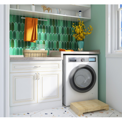 CERAMIQUE FEUILLES LONGUES MIX VERT 19,5X5,7 CM 