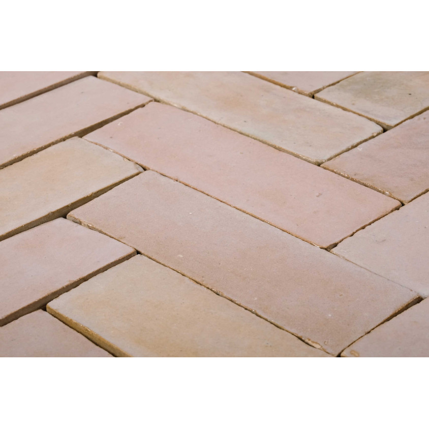 ZELLIGE BEJMAT 4,7X 14,5 CM BLANC SABLE 