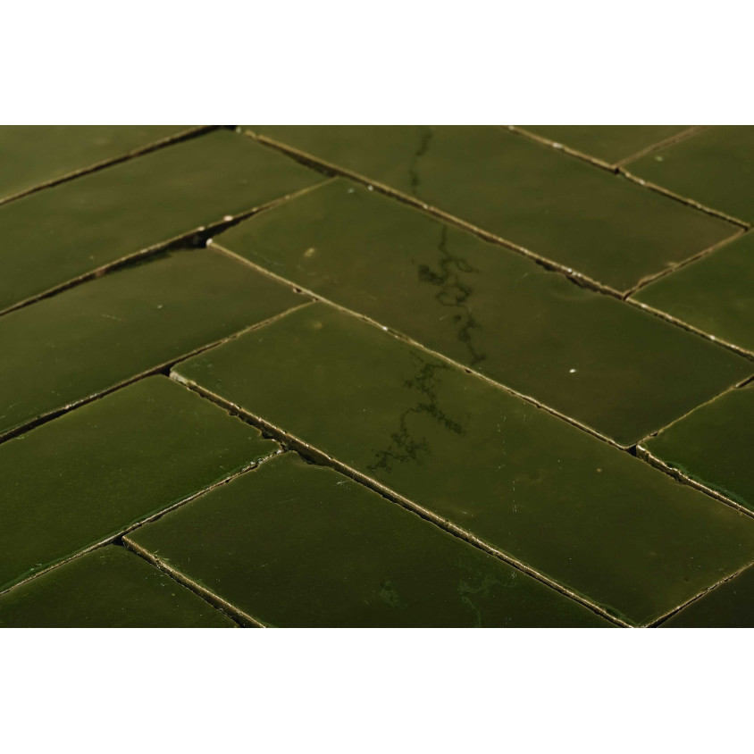 ZELLIGE BEJMAT 4,7X 14,5 CM VERT 