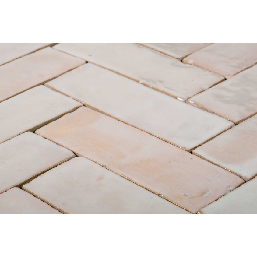 ZELLIGE BEJMAT VRAC 4,7X 14,5 CM BEIGE GRIS 