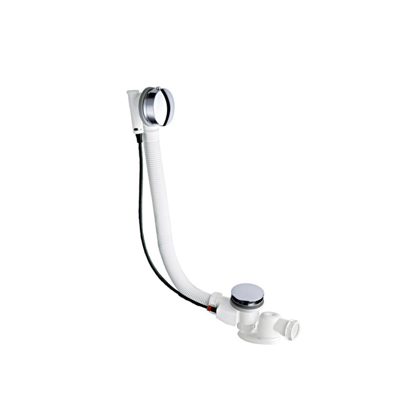 VIDAGE BAIGNOIRE AUTOMATIQUE 57 CM NF LONG LIFE+  SIPHON CHROME