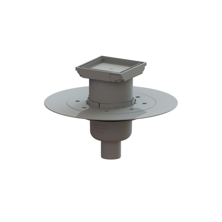 KESSEL SIPHONNETTE CLASSIC, 100X100MM, Ø 50  40250.95 SV GRILLE A CARRELER