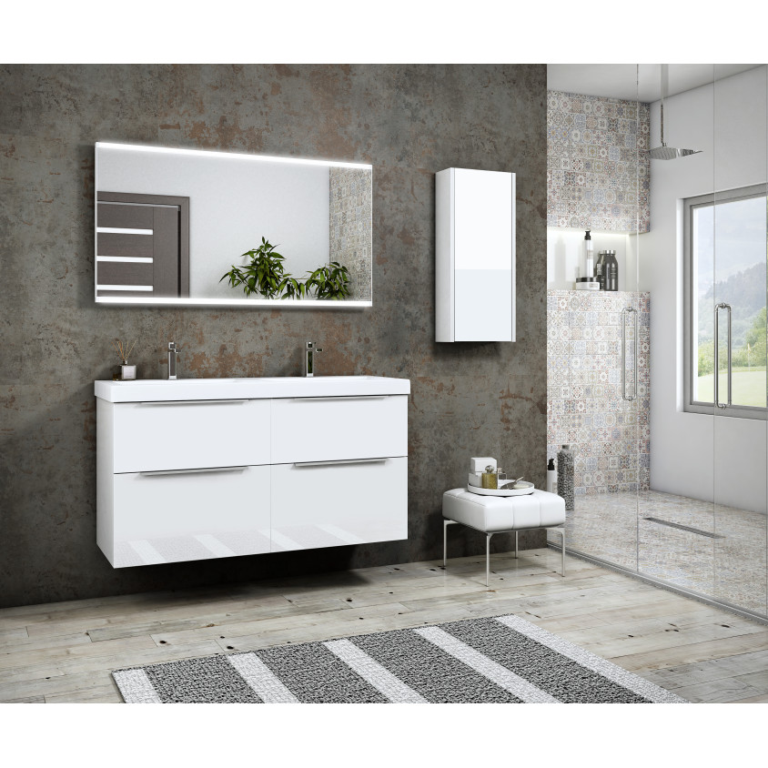 ENSEMBLE NEW MAE 100 CM BLANC BRILLANT 