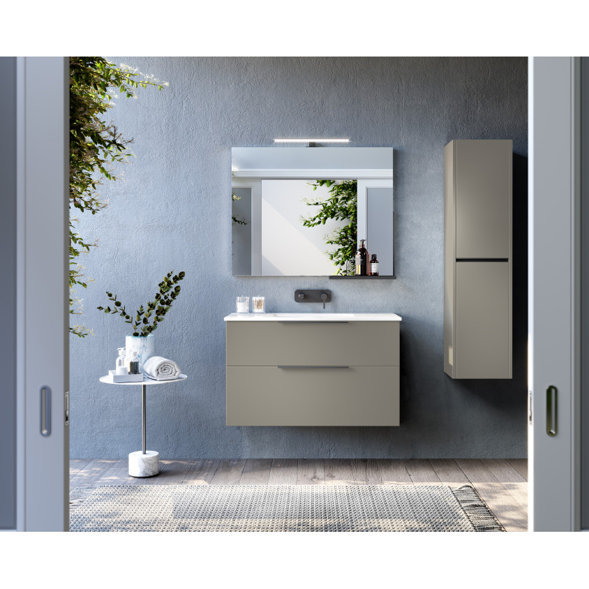 ENSEMBLE NEW MAE 90 CM MOKA MAT 