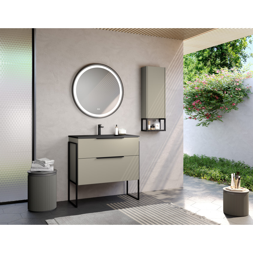 ENSEMBLE NEW MAE INDUS 70 CM MOKA MAT 