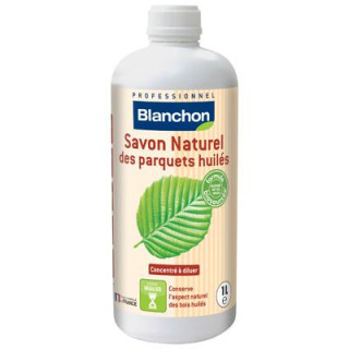 BLANCHON SAVON NATUREL DES PARQUETS HUILES  BIOSOURCE INCOLORE 1L REF : 01121109