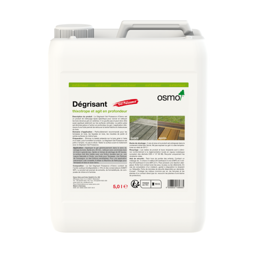 DEGRISANT GEL PUISSANCE 5 L 