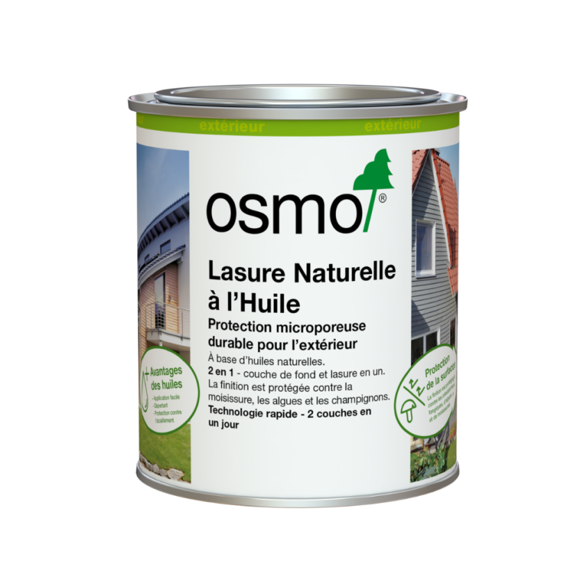 LASURE NATURELLE A L'HUILE CHENE CLAIR 732 0,75 L  REF : 12100264