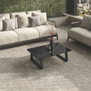 TABLE BASSE 78X42X23 BROOKLYN 25 TEXTURED BLACK 