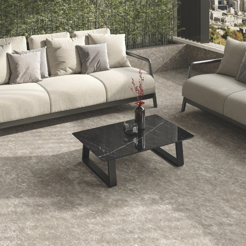 TABLE BASSE 78X42X23 BROOKLYN 25 TEXTURED BLACK 