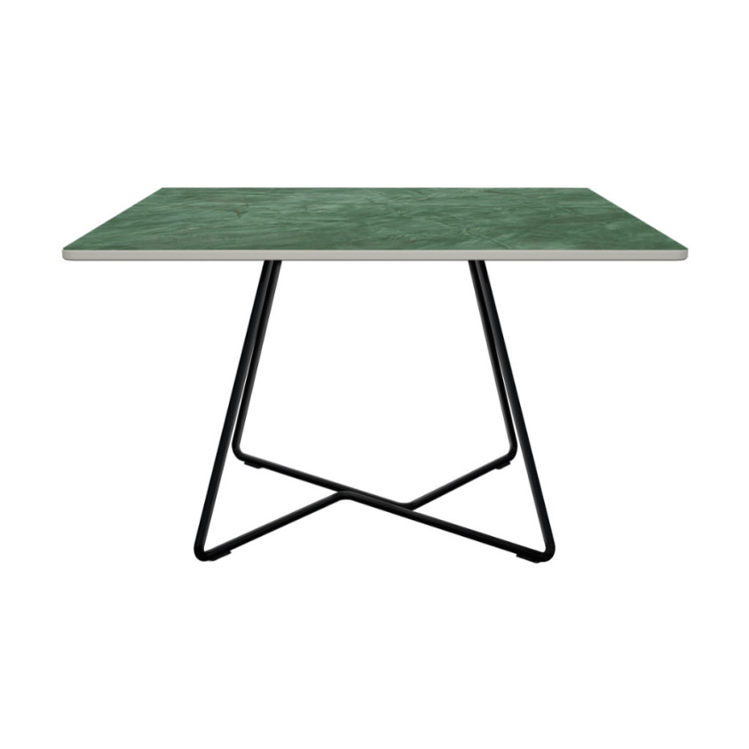 PLATEAU CIRCULAIRE 45X45X1,2 EXOTIC GREEN POLISHED 